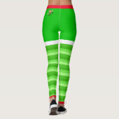 Leggings Joyeux elfes de Noël (Dos)