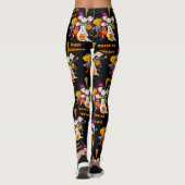 Leggings Joyeux enfants d'Halloween en costumes (Dos)