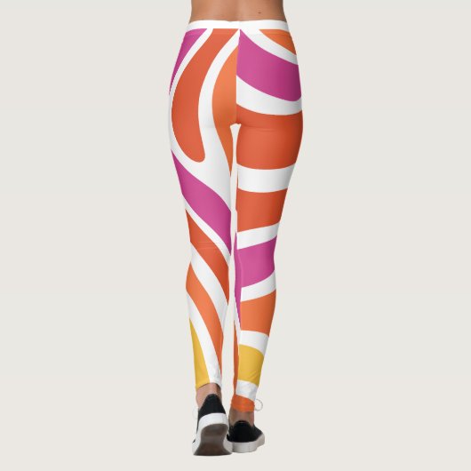 Leggings Joyeux et coloré (Dos)