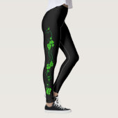 Leggings Joyeux floral Shamrock (Droite)