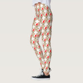 Leggings Joyeux Ginger Pread Man Noël (Gauche)