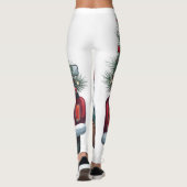 Leggings Joyeux Gnomes avec Sucres de canne (Dos)