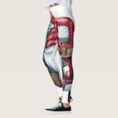 Leggings Joyeux Gnomes avec Sucres de canne (Gauche)
