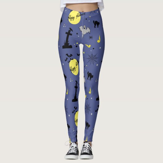 Leggings Joyeux Halloween (Devant)