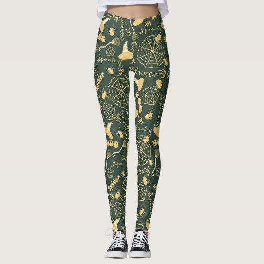 Leggings Joyeux Halloween (Devant)