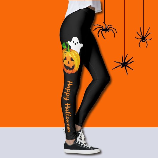 Leggings Joyeux Halloween Jack O Lanterns Parti Citrouille