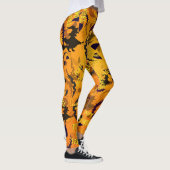 Leggings Joyeux Halloween | Trick Ou Treat Ultra-stretch (Droite)