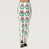 Leggings joyeux hippocampe de noël (Dos)