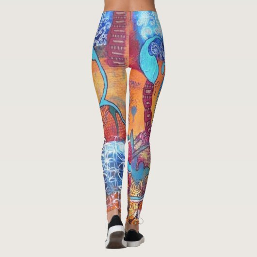 leggings "Joyeux jour" (Dos)