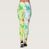 Leggings Joyeux legs de Noël (Dos)