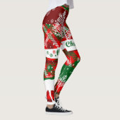 Leggings Joyeux legs de Noël (Droite)