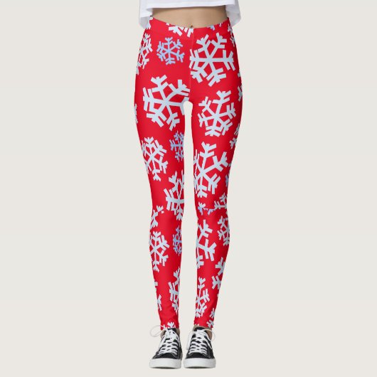 Leggings Joyeux legs de Noël (Devant)
