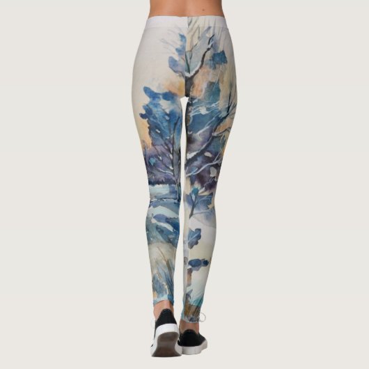 Leggings Joyeux legs de Noël (Dos)