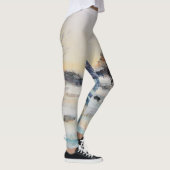 Leggings Joyeux legs de Noël (Droite)