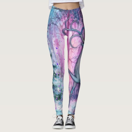 Leggings Joyeux legs de Noël (Devant)