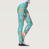 Leggings Joyeux Motif de Noël Carlin (Droite)