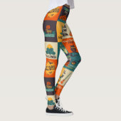 Leggings Joyeux Motif d'Halloween (Droite)