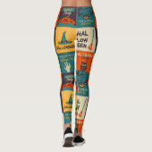 Leggings Joyeux Motif d'Halloween (Dos)