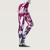 Leggings Joyeux Motif typographique de Noël (Droite)