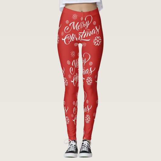 Leggings Joyeux Noël (Devant)