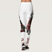 Leggings Joyeux Noël Chiens (Dos)