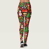 Leggings Joyeux Noël Rudolph Reindeer (Dos)