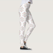 Leggings Joyeux Noël Snowflake Mandala Motif (Droite)