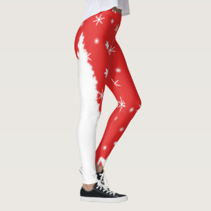 Leggings Joyeux Noël Snowflakes hiver