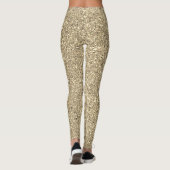 Leggings Joyeux Nouvel An Gold Parties scintillant Party fe (Dos)