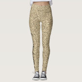 Leggings Joyeux Nouvel An Gold Parties scintillant Party fe (Devant)