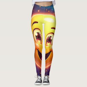 Leggings Joyeux oeil cosmique Emoji