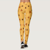 Leggings Joyeux Petit Vampire Kitty Motif (Dos)