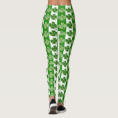 Leggings Joyeux Shamrocks de la Saint-Patrick (Dos)