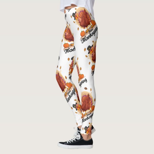 Leggings Joyeux Thanksgiving (Gauche)