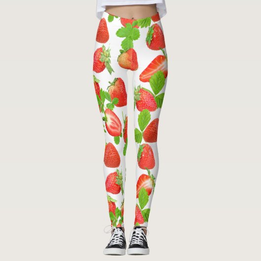Leggings Juicy lichee motif (Devant)