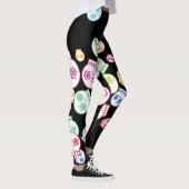Leggings Jumble De Crânes Douces (Droite)