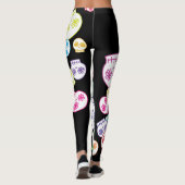Leggings Jumble De Crânes Douces (Dos)