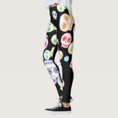 Leggings Jumble De Crânes Douces (Gauche)