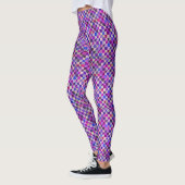 Leggings Jumelage de couleurs vives (Gauche)