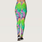 Leggings Jungle Alien Psychédélique Psychotique (Dos)