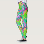 Leggings Jungle Alien Psychédélique Psychotique (Gauche)