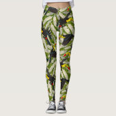 Leggings jungle toucane (Devant)