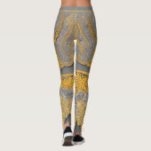 Leggings Jupe-moi sur l'art de Lace AI (Dos)