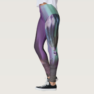 Leggings Jupiter Travel by Hot Air Balloon Bighty Aurora