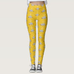Leggings Juste accrocher autour de la paresse amusante<br><div class="desc">Juste accroché autour du design paresseux amusant. Idéal pour votre ami, enfant ou parent toujours en retard ou souper détendu. Partie d'une collection. La couleur Arrière - plan peut être modifiée.</div>