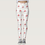 Leggings Juste autour de Sloth Christmas<br><div class="desc">Juste accroché autour de la conception de Noël Sloth</div>