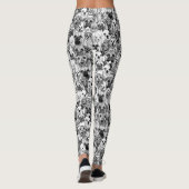 Leggings juste chiens (Dos)