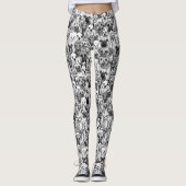 Leggings juste chiens (Devant)
