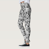Leggings juste chiens (Gauche)