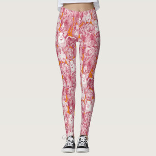 Leggings juste des porcs viva magenta satsuma